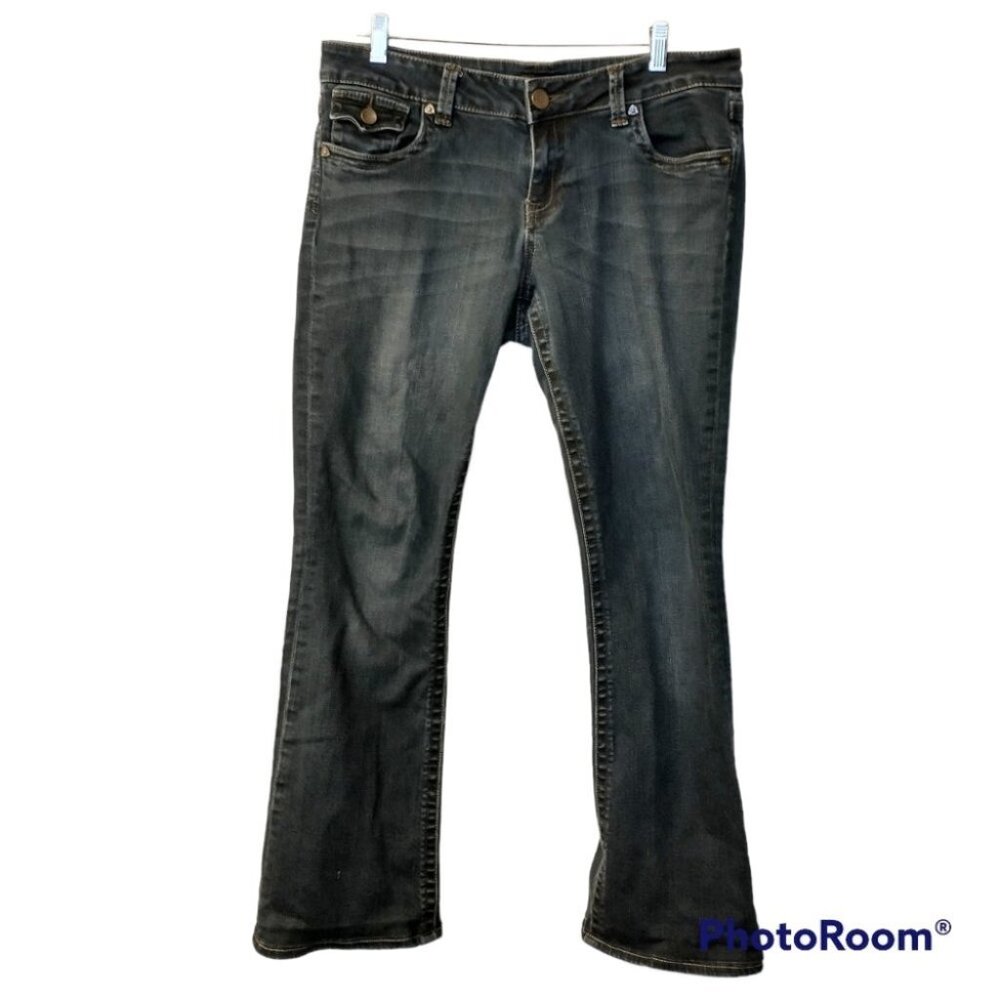 Women's Kut From The Kloth Boot cut Blue Jeans Size 10 - Hemmed - Style #KP881MB